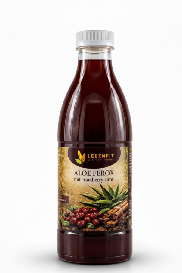 Kap Aloe Trank CRANBERRY & Zimt 1 Liter