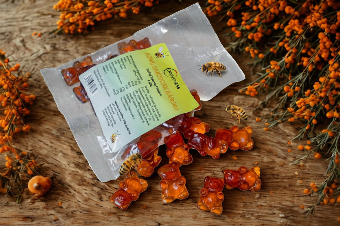 Honig-Sanddorn BÄRchen 100g